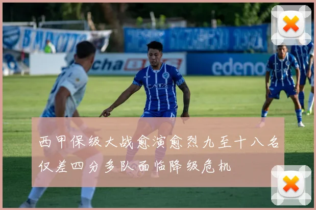 西甲保级大战愈演愈烈九至十八名仅差四分多队面临降级危机